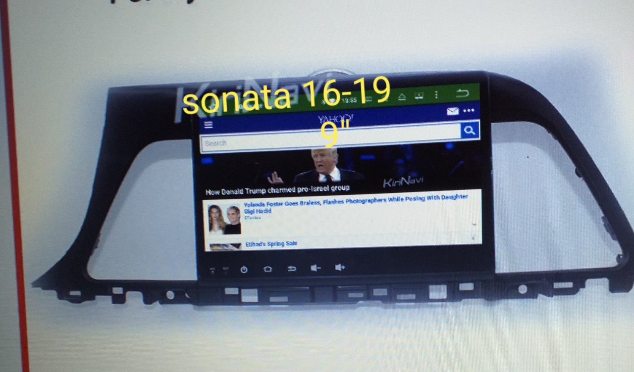 Màn Hình Android HYUNDAI SONATA 2016-2019 (9 inch)